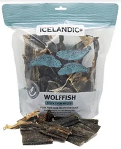 1ea 9oz Icelandic+ Wolffish Skin Strips (Mixed Pieces) - Health/First Aid